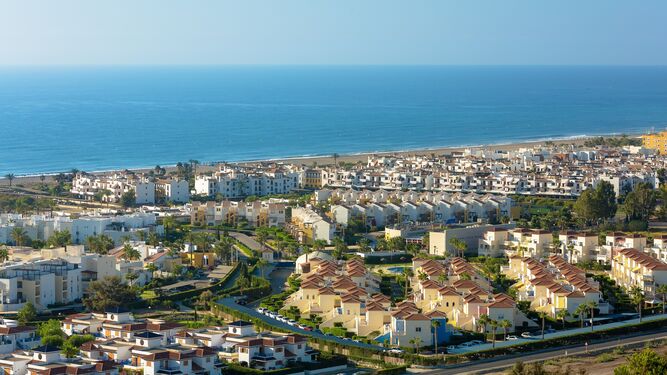 Urbanizaciones en Vera Playa.