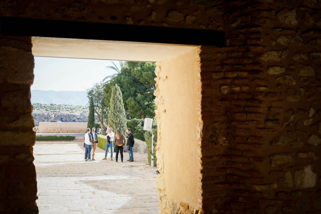 Restauraci&oacute;n torre Sur Alcazaba