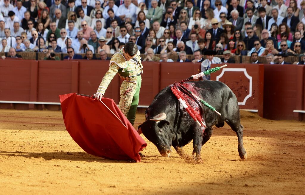 Las mejores im&aacute;genes de la corrida de toros de Juan Ortega, Roca Rey y Pablo Aguado